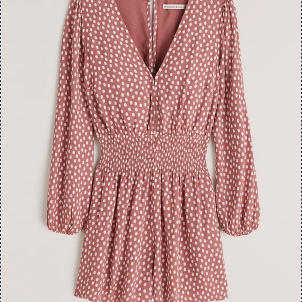 Abercrombie & Fitch Dot Romper